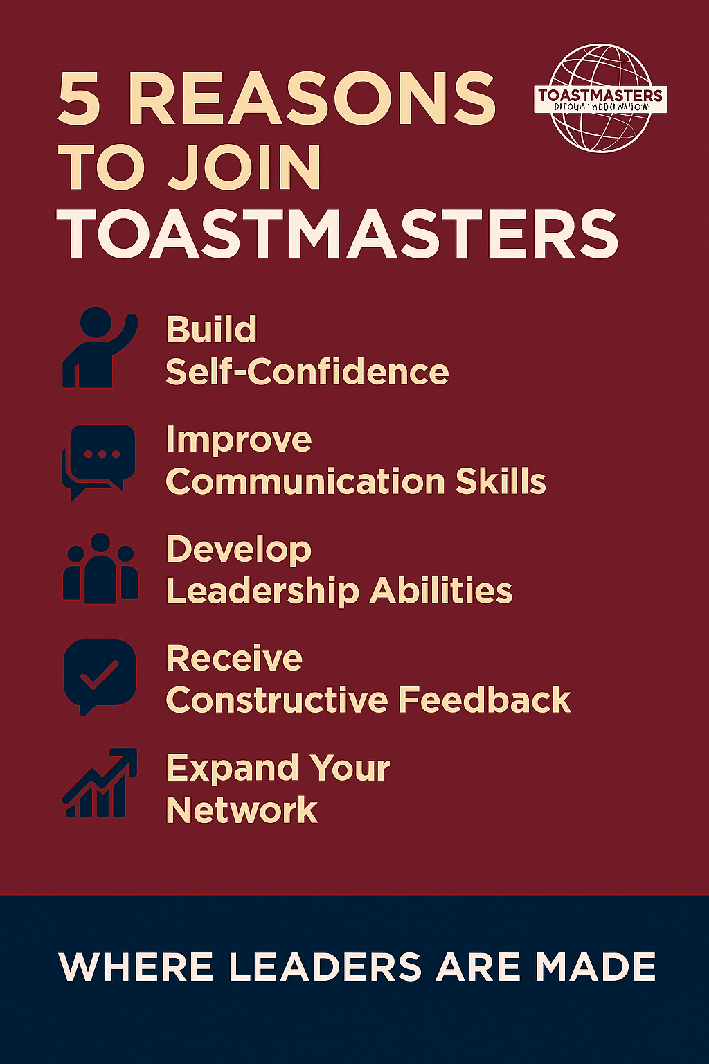 make a Toastmasters