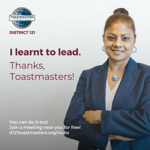 Welcome To District 121 – Toastmasters International – District 121 ...